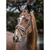 Hoofdstel LeMieux Kudos Dressage Lak Bruin-wit