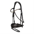 Hoofdstel LeMieux Kudos Dressage Lak Bruin