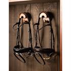 Hoofdstel LeMieux Kudos Dressage Lak Bruin