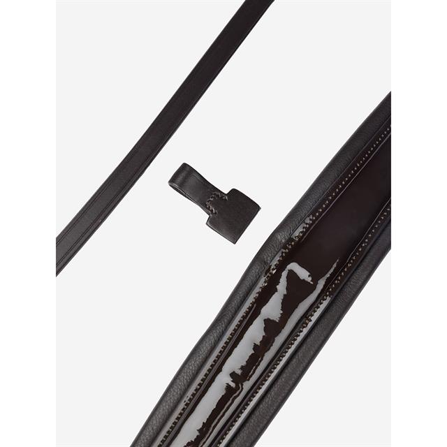 Hoofdstel LeMieux Kudos Dressage Lak Bruin