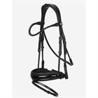 Hoofdstel LeMieux Kudos Dressage Lak Zwart-zwart