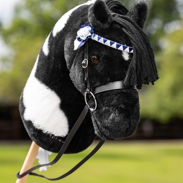 Hoofdstel LeMieux Stokpaardje Hobby Horse Show Zwart