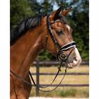 Hoofdstel QHP Lupine Zwart-wit