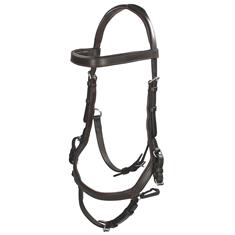 Hoofdstel Rambo Micklem Competition Bridle Bruin
