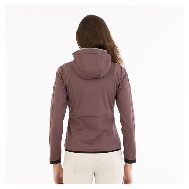 Jas BR Softshell Inge Donkerpaars