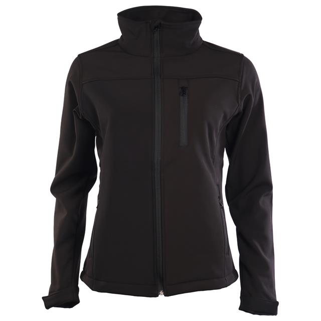 Jas Epplejeck EJSoftshell Ladies Zwart