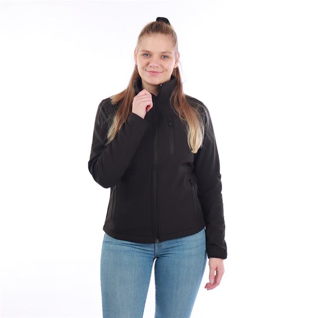Jas Epplejeck EJSoftshell Ladies Zwart