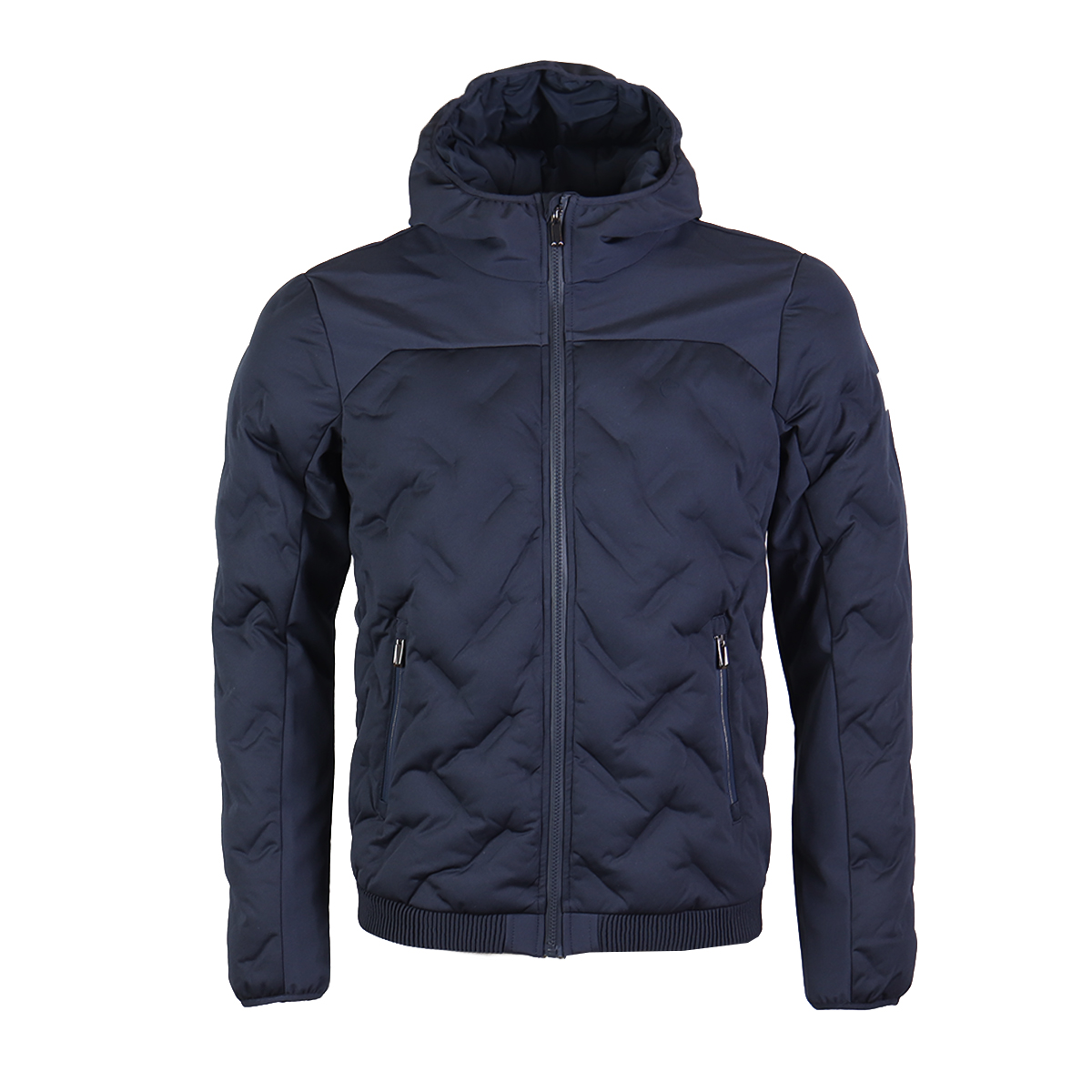 Jas Equitheme Diagonal Men Donkerblauw, L in donkerblauw