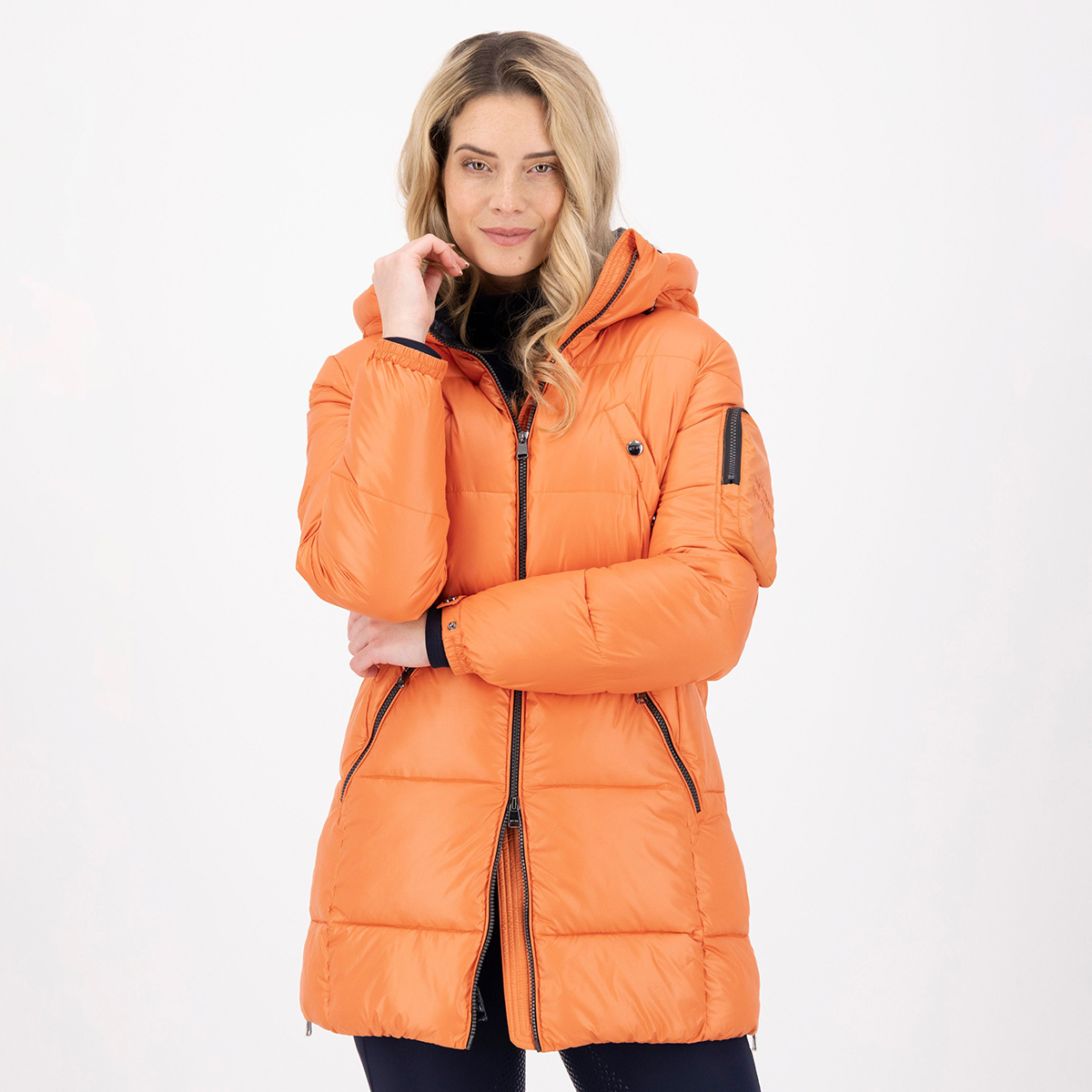 Jas Hv Polo Hvpclaire Long Oranje, M in oranje