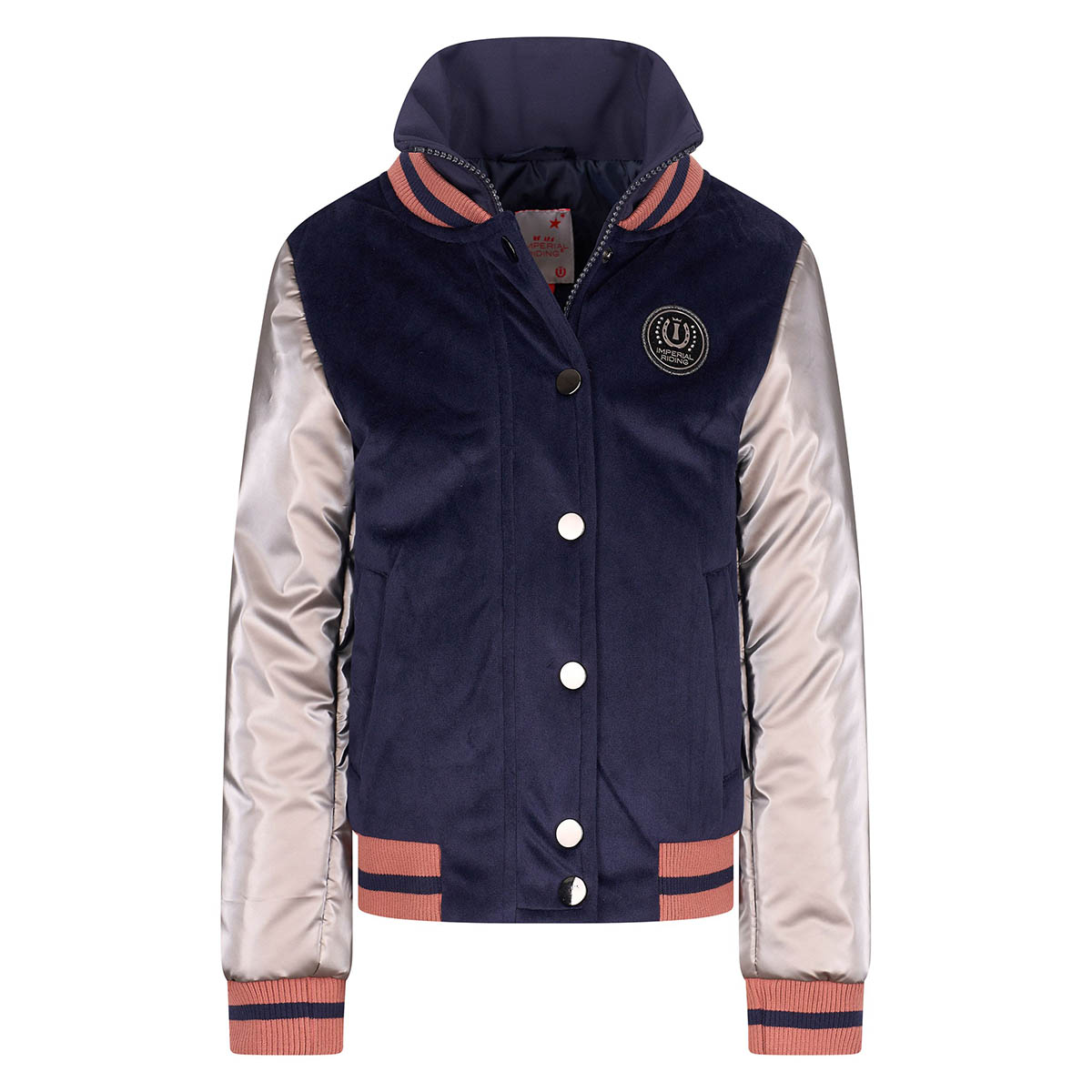 Jas Imperial Riding Irhjaxy Kids Donkerblauw, 152 in donkerblauw