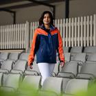 Jas KNHS Fan NL Unisex Donkerblauw-oranje