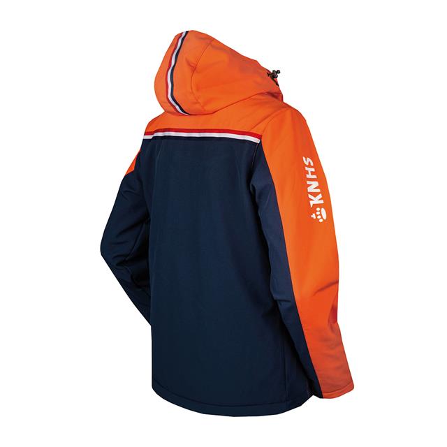 Jas KNHS Fan NL Unisex Donkerblauw-oranje