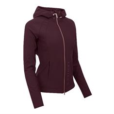 Jas LeMieux Charlotte Softshell Donkerrood