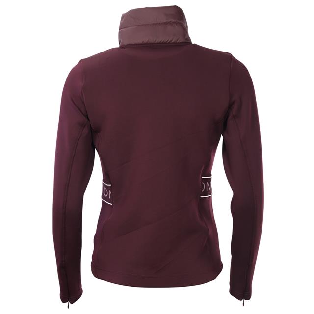 Jas Montar Logo Tape Kids Donkerrood