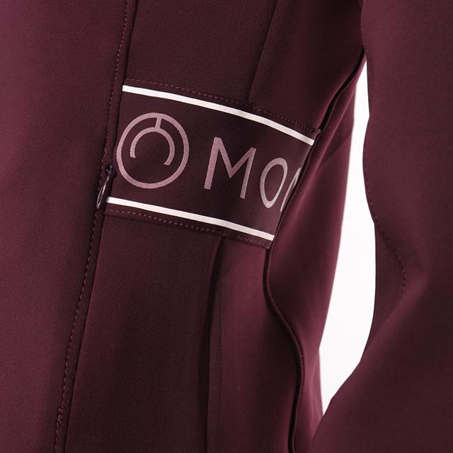 Jas Montar Logo Tape Kids Donkerrood