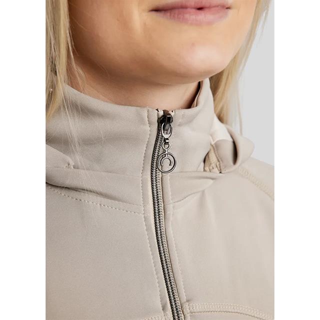 Jas Montar MOBlair Softshell Gun Metal Beige
