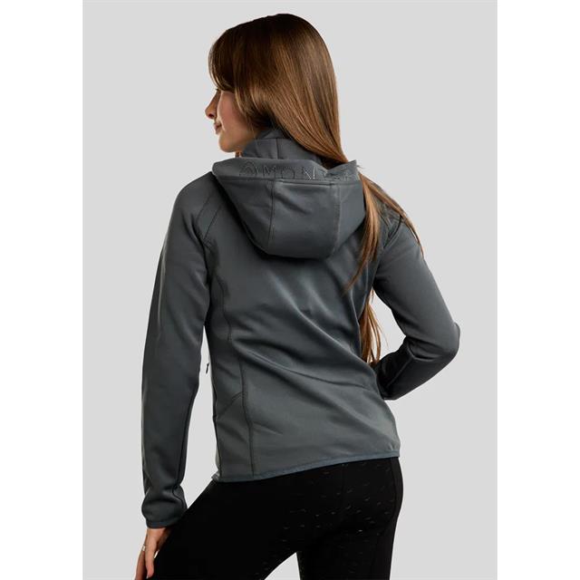 Jas Montar MOBlair Softshell Gun Metal Kids Middenblauw