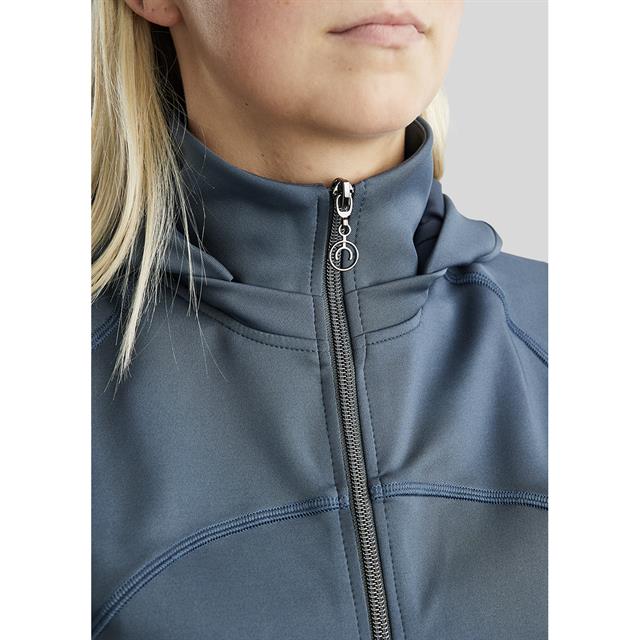 Jas Montar MOBlair Softshell Gun Metal Middenblauw