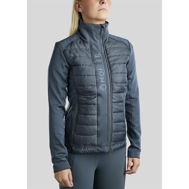 Jas Montar MOEmma Quilt Middenblauw