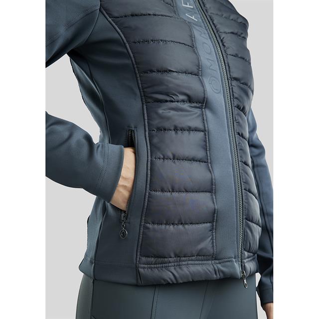 Jas Montar MOEmma Quilt Middenblauw