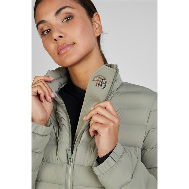 Jas Pikeur Athleisure Quilted Lichtgroen