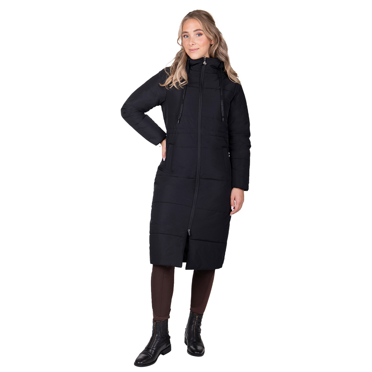 QHP - Winterjas Yael - Zwart - 40
