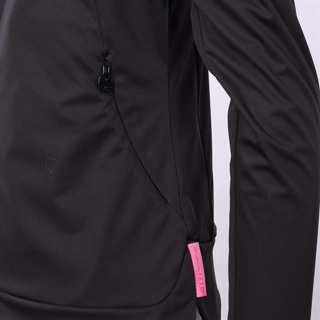 Jas QUUR QHanna QSoftshell Kids Zwart