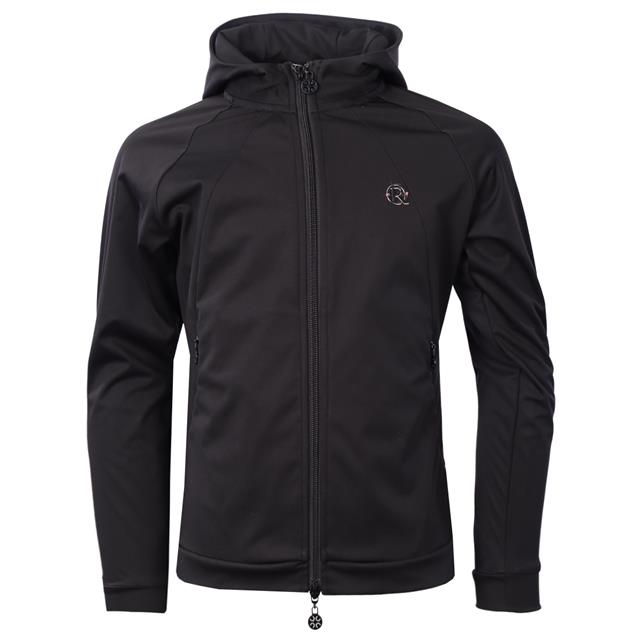 Jas QUUR QHanna QSoftshell Kids Zwart