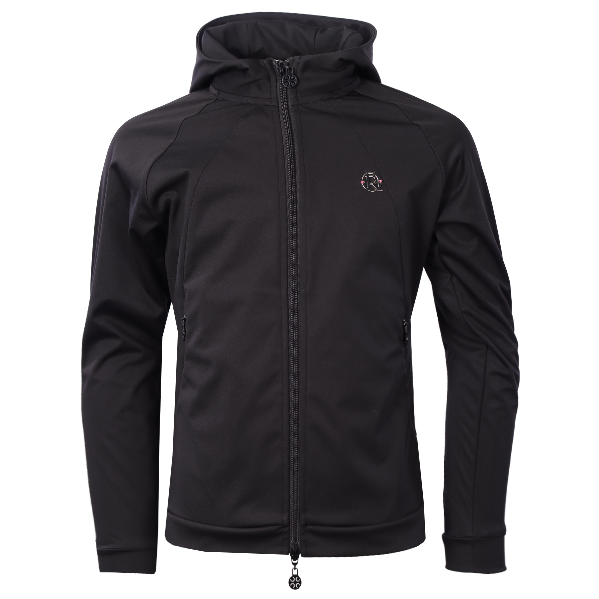 Jas Quur Qhanna Softshell Kids Zwart, 152 in zwart