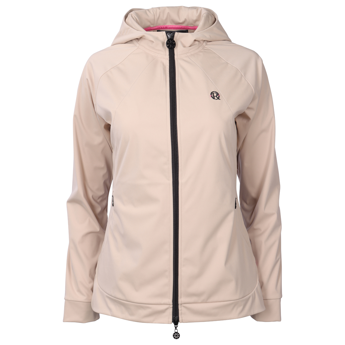Jas Quur Qhanna Softshell Lichtbruin, L in lichtbruin