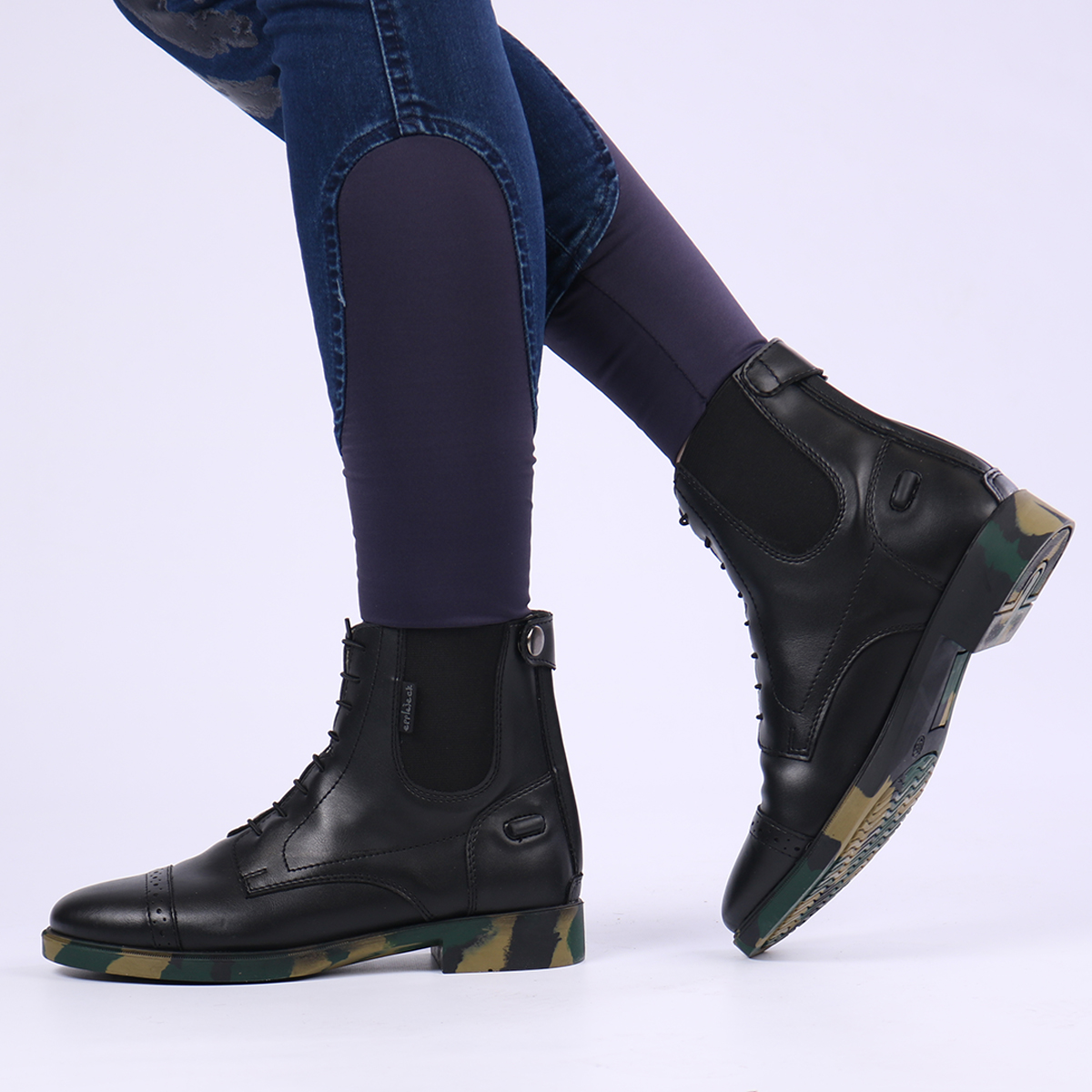 Jodhpurs Epplejeck Limited Edition Army Zwart, 37 in zwart