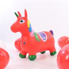 Jumpy Unicorn Epplejeck Rood