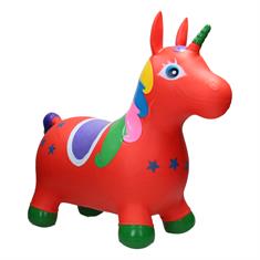 Jumpy Unicorn Epplejeck Rood