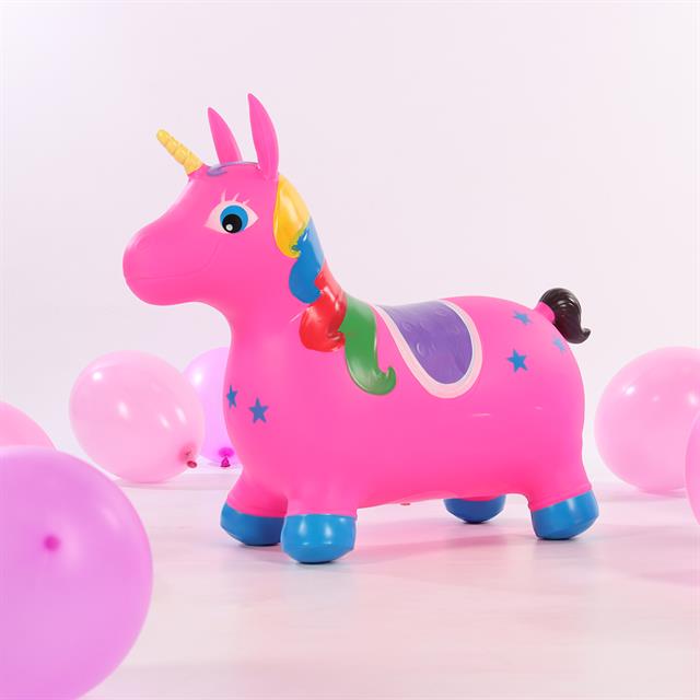 Jumpy Unicorn Epplejeck Roze