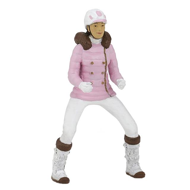 Junior Amazone voor speelgoedpaard Winter 