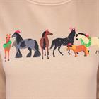 Kersttrui Epplejeck EJChristmas Vibe Beige
