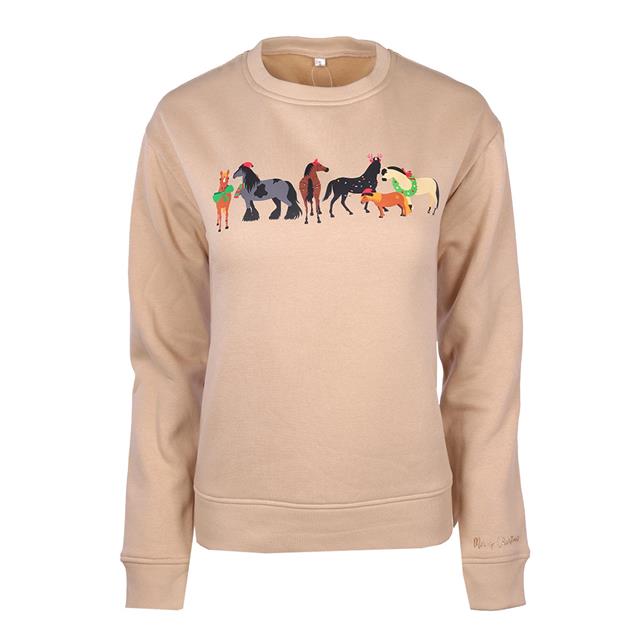 Kersttrui Epplejeck EJChristmas Vibe Beige