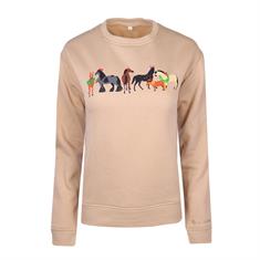 Kersttrui Epplejeck EJChristmas Vibe Kids Beige