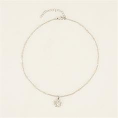 Ketting PaardenpraatTV Clover Zilver