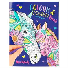 Kleurboek Miss Melody Colour & Design Book Overige