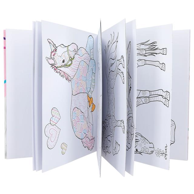 Kleurboek Miss Melody Colour & Design Book 