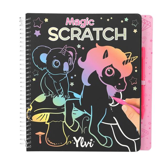 Kleurboek Ylvi Magic Scratch Multicolor