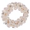 Knotband QHP Flower Wit