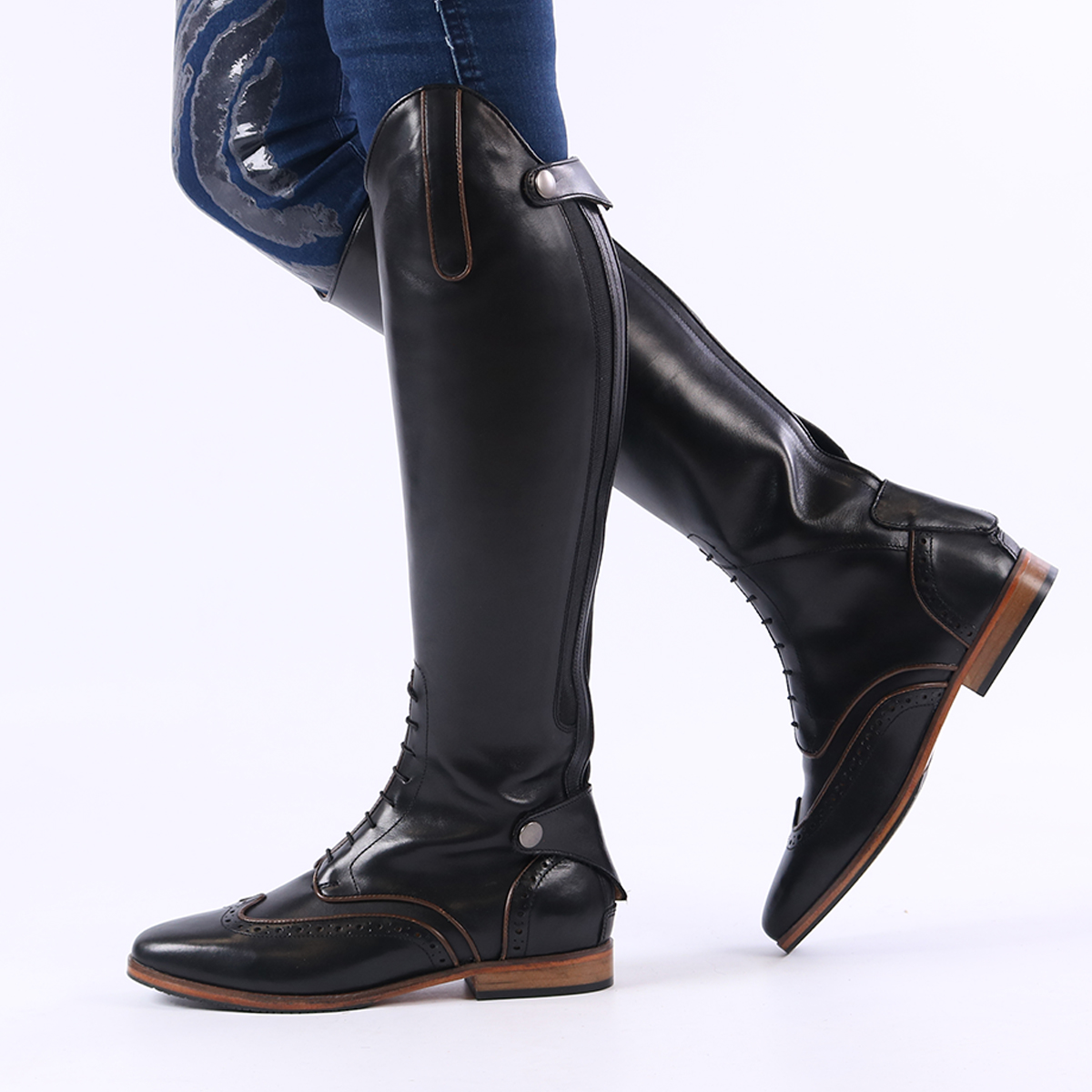 Epplejeck Laarzen  Cleveland - Black -37/L