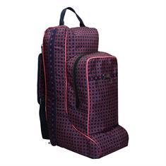 Laarzentas N-Brands X Epplejeck All Over Donkerblauw-roze