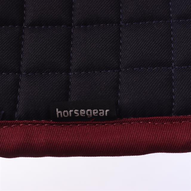 Longeerpad Horsegear HGChique Donkerblauw-donkerrood