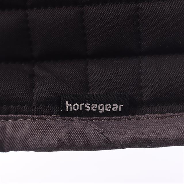 Longeerpad HORSEGEAR HGChique Zwart-grijs