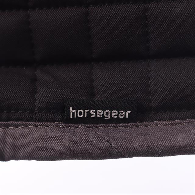 Longeerpad Horsegear HGChique Zwart-grijs