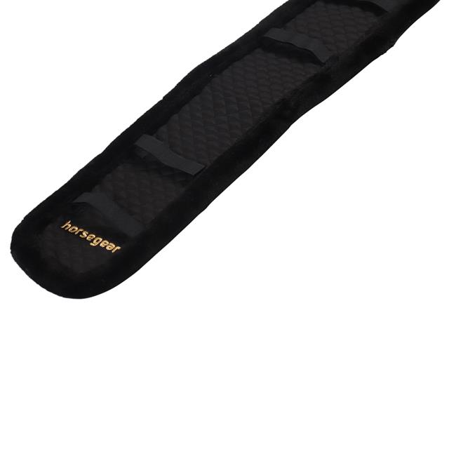 Longeerpad HORSEGEAR HGFur Zwart-zwart