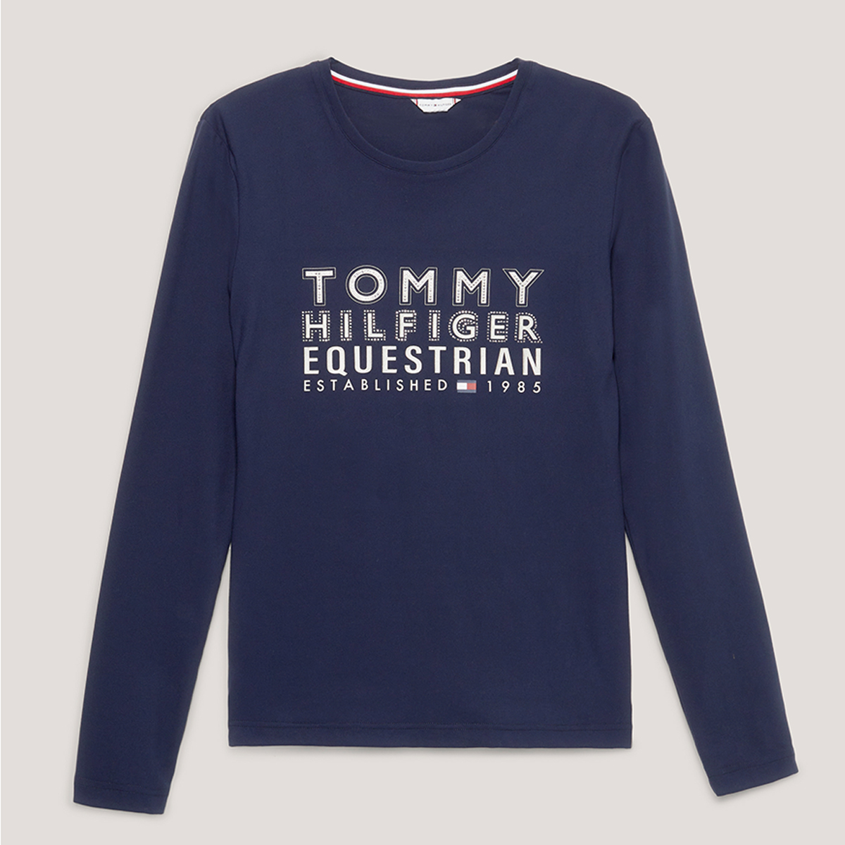Longsleeve Tommy Hilfiger Paris Donkerblauw, M in donkerblauw